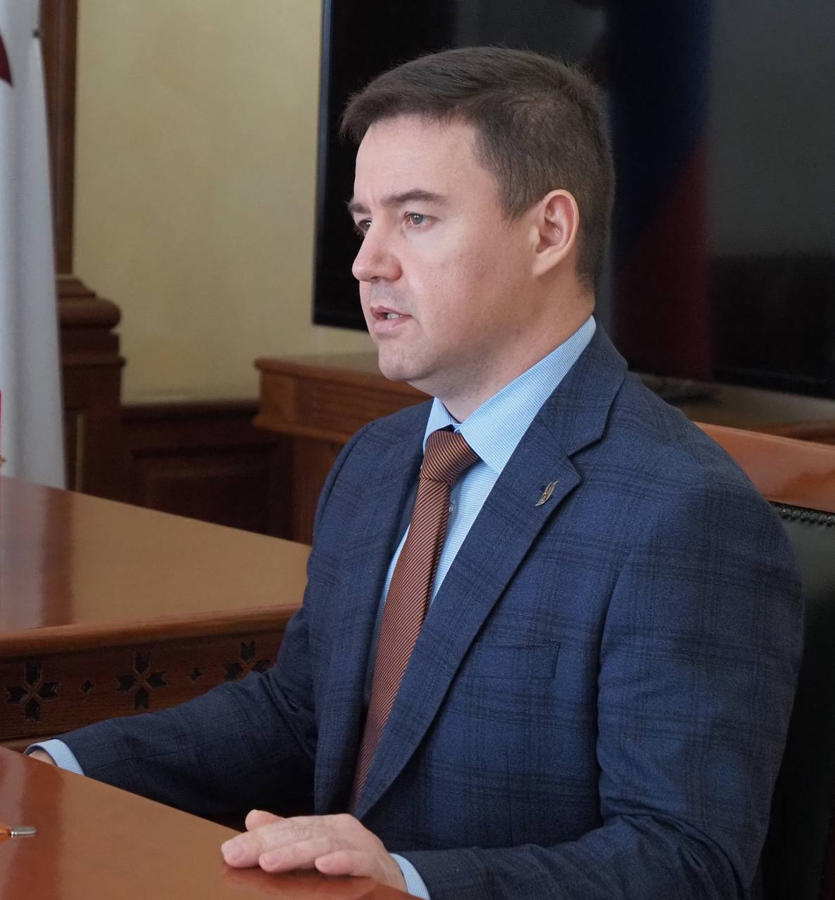 Артём Здунов: #командаМордовии. С бойцом спецоперации, участником программы «Время Героев» - Алексеем Жбановым - обозначили приоритетные цели и задачи на предстоящую стажировку в рамках федерального кадрового проекта Артём Здунов: #командаМордовии. С бойцом спецоперации, участником программы «Время Героев» - Алексеем Жбановым - обозначили приоритетные цели и задачи на предстоящую стажировку в рамках федерального кадрового проекта