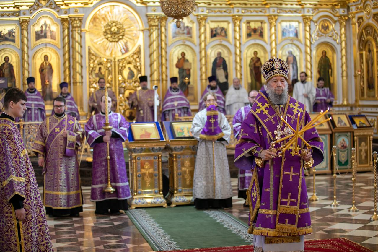 Артём Здунов: Воскресная служба в нашем кафедральном соборе Ушакова