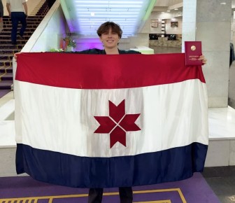 Тимофей Шачинов, ученик 11 класса Республиканского лицея, стал победителем в направлении «Информационная безопасность»!