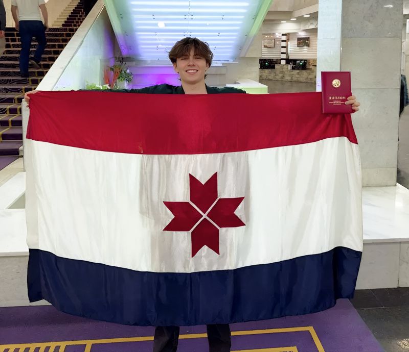 Тимофей Шачинов, ученик 11 класса Республиканского лицея, стал победителем в направлении «Информационная безопасность»!