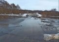 Администрация Зубово-Полянского района Мордовии предупреждает жителей и гостей района о подтоплении низководного моста между двумя населенными пунктами