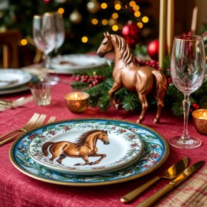 Как накрыть идеальный новогодний стол в год Лошади