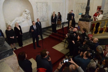 Артём Здунов: Кадры, которые уже вошли в культурную историю страны! Открытие выставки Степана Эрьзи в Русском Музее - как признание его безусловного таланта и благодарность за колоссальный вклад нашего земляка в золотой фонд...