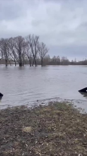 На реках Мордовии продолжается интенсивный подъем воды: Сивинь, Алтырь и Штырма уже вышли из берегов