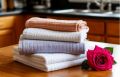 Как сохранить кухонные полотенца белоснежными без лишних усилий