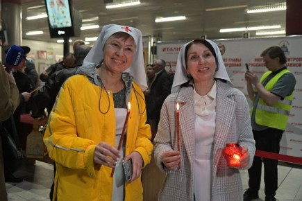 Благодатный огонь прибыл в Саранск!