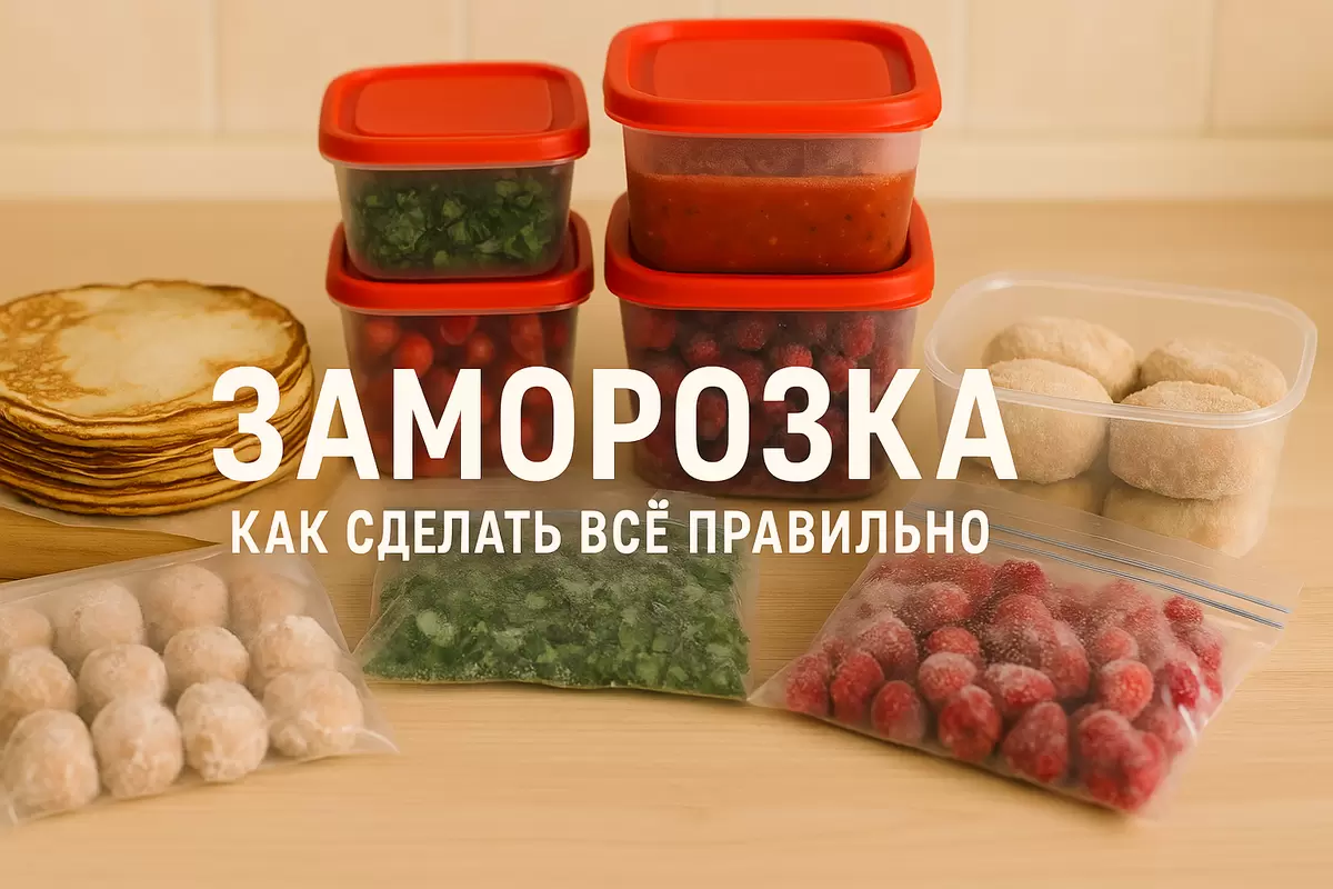 Искусство заморозки: как сохранить свежесть и вкус продуктов без усилий