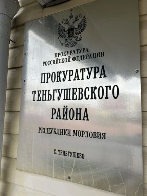 В ТЕНЬГУШЕВСКОМ РАЙОНЕ ПРОКУРАТУРА ОТРЕАГИРОВАЛА НА НАРУШЕНИЕ ПРАВ РЕСУРСОСНАБЖАЮЩЕЙ ОРГАНИЗАЦИИ