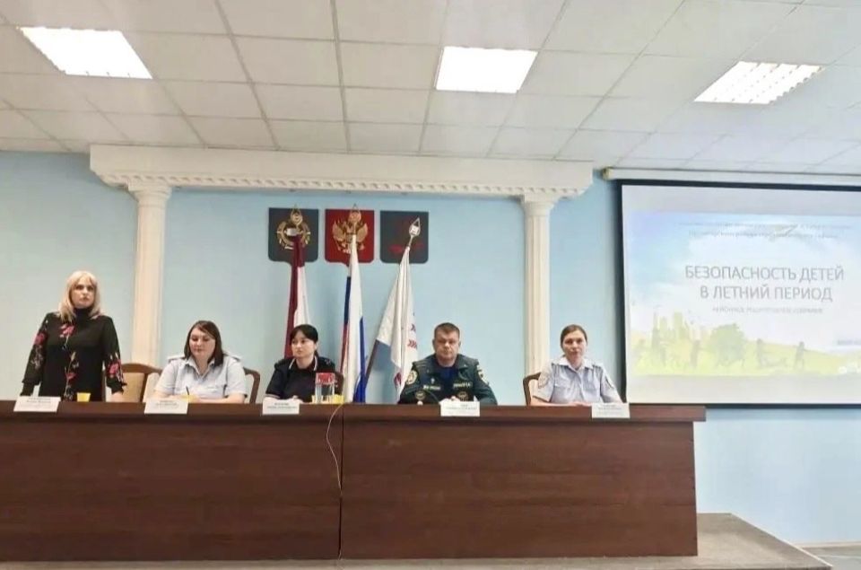 В Саранске проходят родительские собрания по безопасности детей в летний период