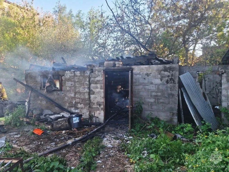 В Ардатове горела баня. Инцидент произошел на улице Комсомольской