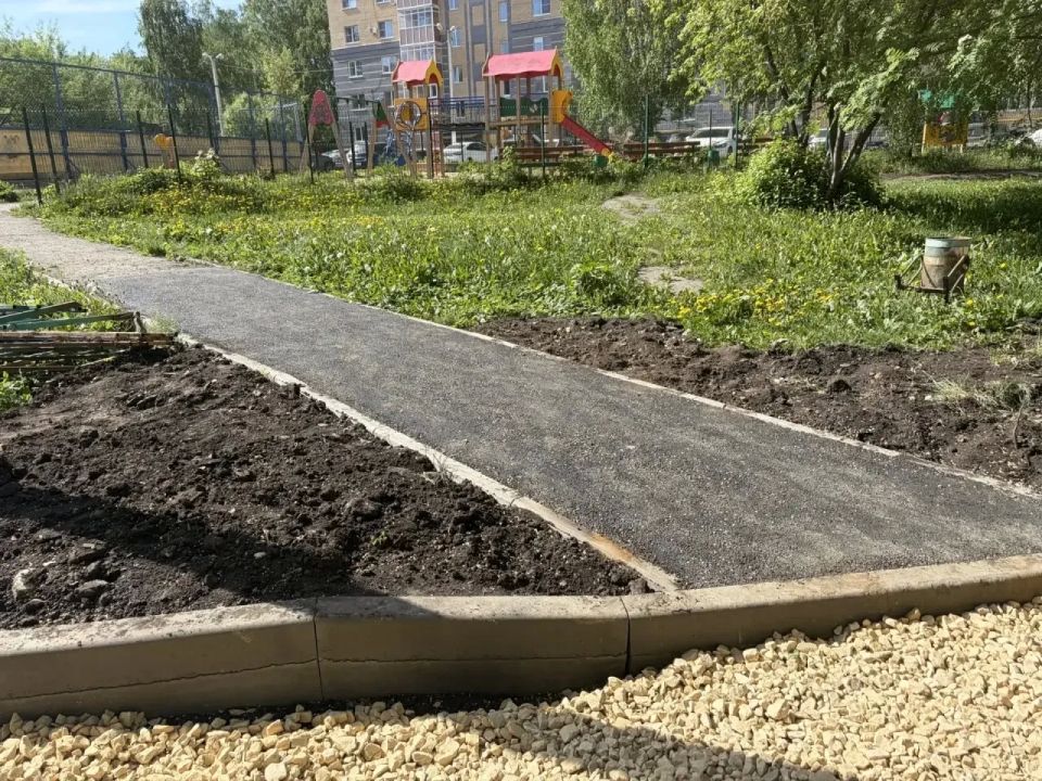 Продолжаем масштабный проект по ремонту дворов в Саранске Продолжаем масштабный проект по ремонту дворов в Саранске
