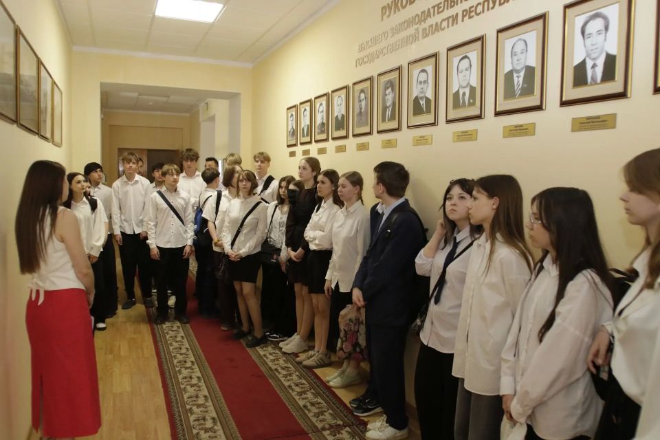 В Госсобрании прошёл урок парламентаризма В Госсобрании прошёл урок парламентаризма