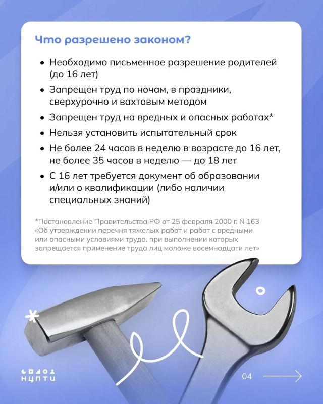 Летние каникулы - отличное время для первой подработки и получения полезного опыта Летние каникулы - отличное время для первой подработки и получения полезного опыта