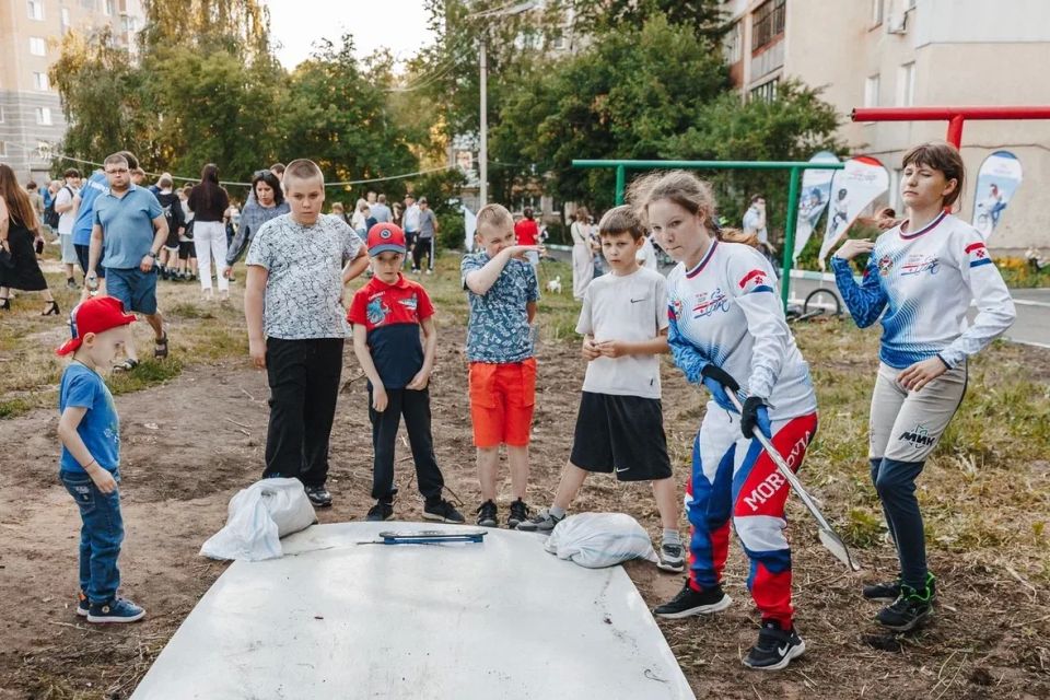 Праздник спорта во дворе! Праздник спорта во дворе!