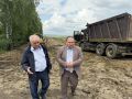 В Кочкуровском районе строится дорога к мелиоративному комплексу и зерноскладу