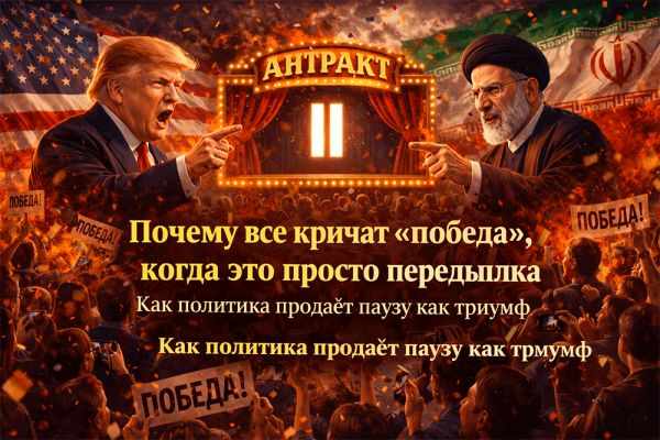 Почему США и Иран заявляют о победе, когда на самом деле это только пауза