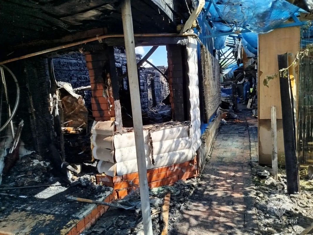 На пожаре в городском округе Саранск сгорел жилой дом На пожаре в городском округе Саранск сгорел жилой дом
