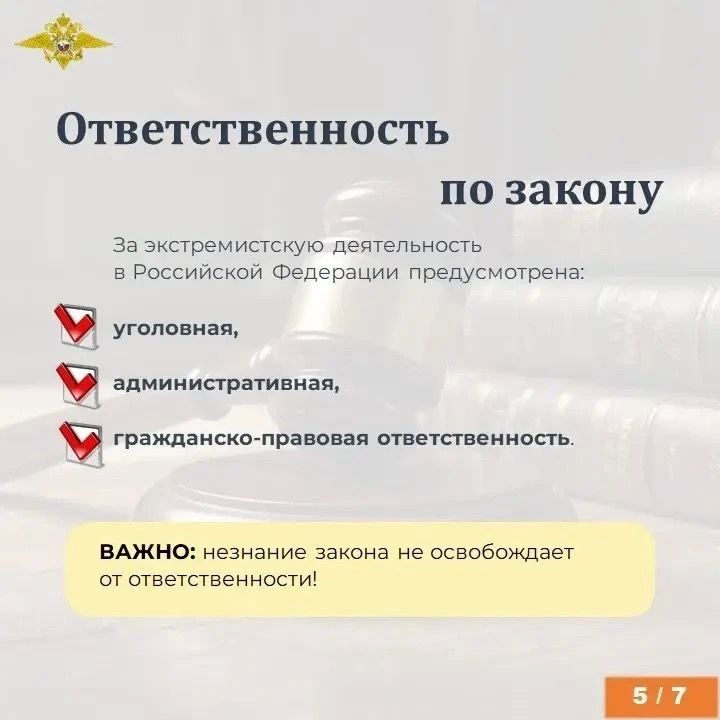 Экстремизм представляет серьезную угрозу обществу и государству Экстремизм представляет серьезную угрозу обществу и государству