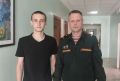 Военнослужащий Управления Росгвардии по Мордовии ефрейтор Андрей Никитин спас пострадавшего на пожаре подростка