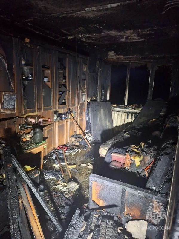На пожаре в Атяшевском районе погиб мужчина На пожаре в Атяшевском районе погиб мужчина