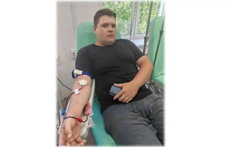 Алексей Маркитантов стал донором в 18 лет, будучи студентом