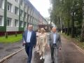 Сергей Вдовин проверил готовность школы № 8 Саранска к 1 сентября