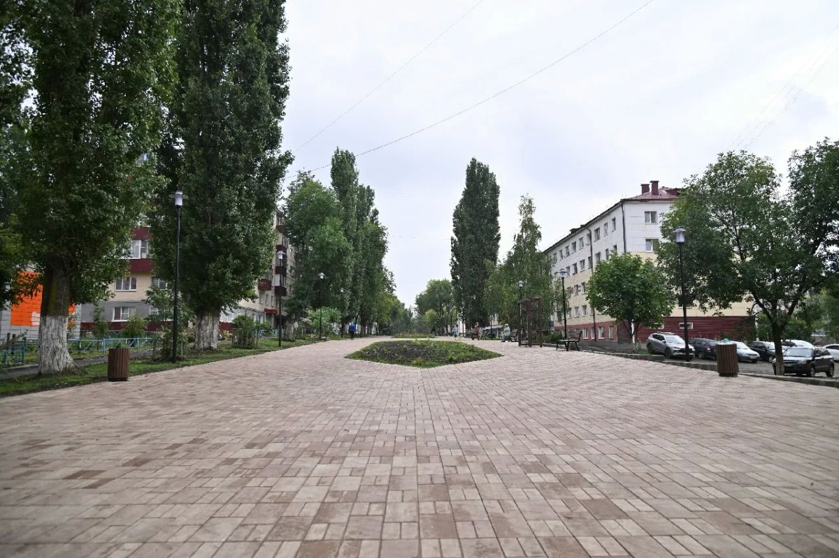 Бульвар имени Степана Эрьзи в Саранске на финишной прямой благоустройства Бульвар имени Степана Эрьзи в Саранске на финишной прямой благоустройства