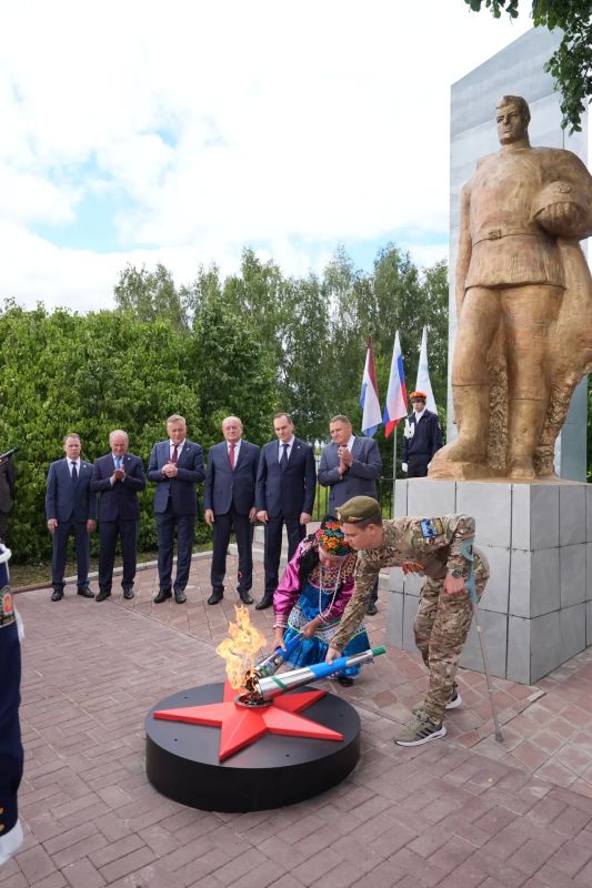 Артём Здунов: Хранить огонь Победы теперь будут и в селе Лемдяй Старошайговского района Артём Здунов: Хранить огонь Победы теперь будут и в селе Лемдяй Старошайговского района