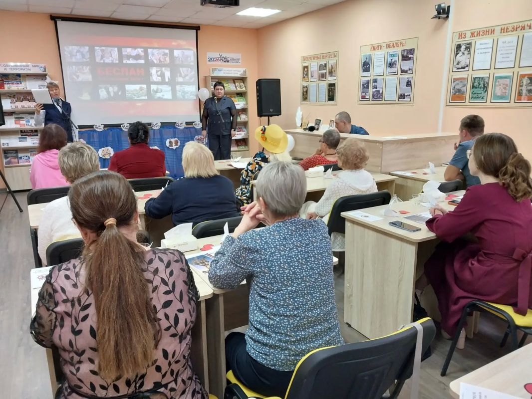 «Терроризм – игра без правил»: информационная встреча в библиотеке для слепых «Терроризм – игра без правил»: информационная встреча в библиотеке для слепых