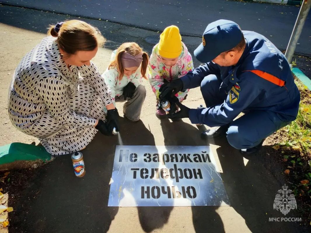 Важная акция «Говорящий асфальт» проходит для детей в Мордовии Важная акция «Говорящий асфальт» проходит для детей в Мордовии