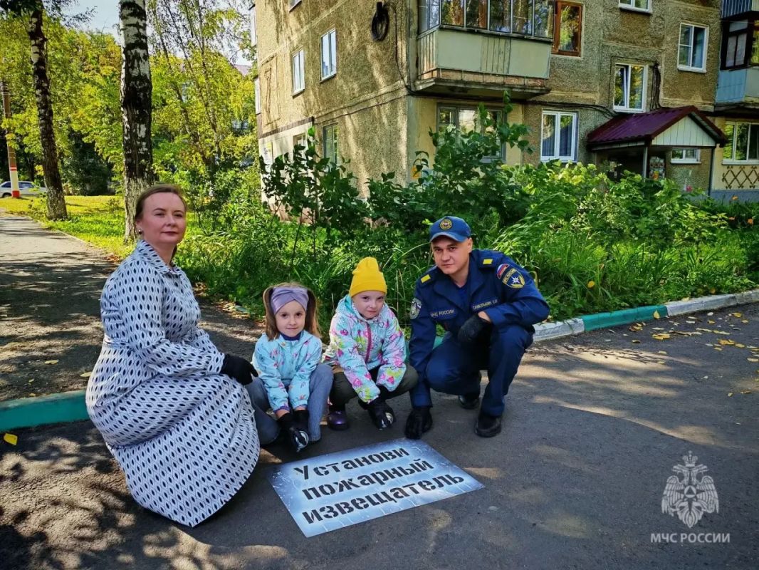 Важная акция «Говорящий асфальт» проходит для детей в Мордовии Важная акция «Говорящий асфальт» проходит для детей в Мордовии