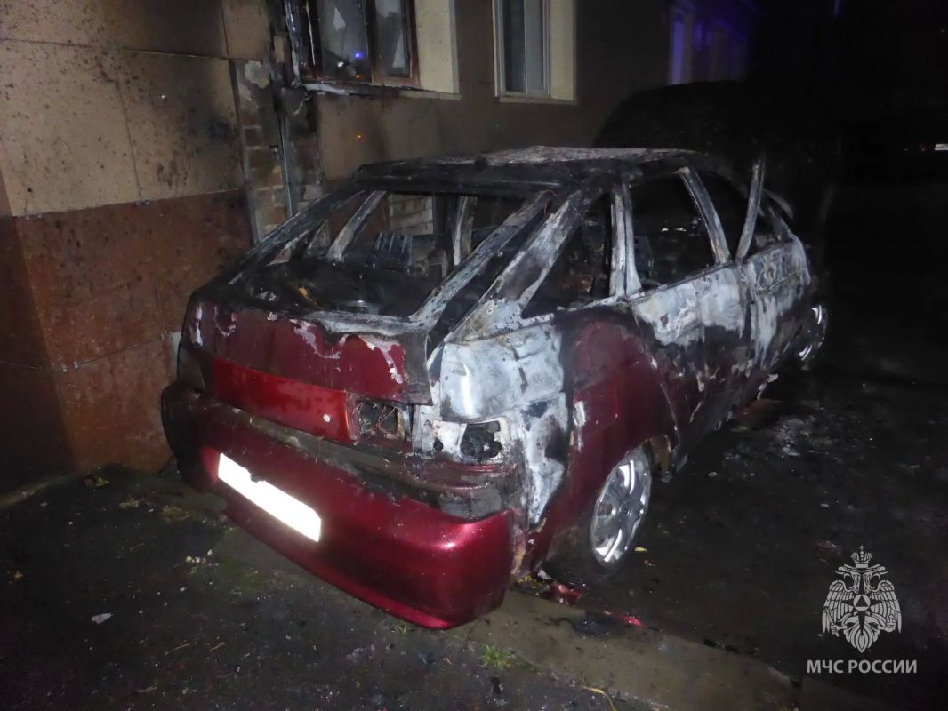 Возгорание автомобиля в Мордовии привело к гибели