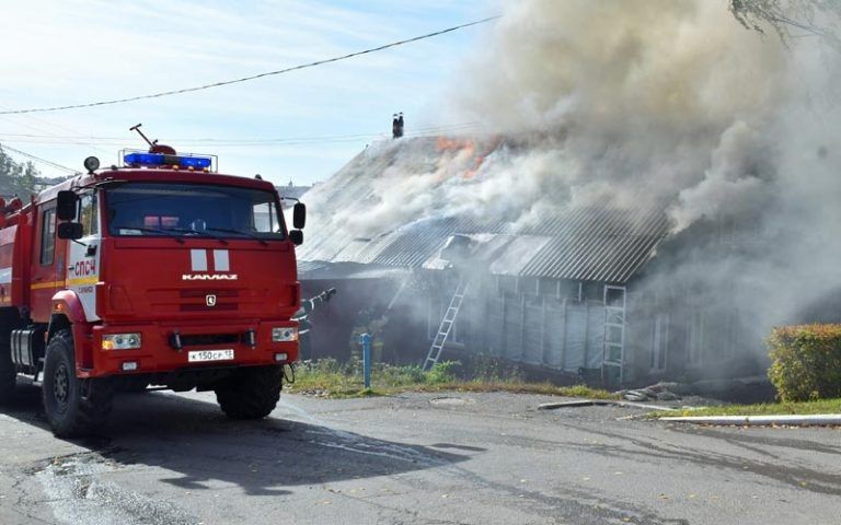 В Мордовии за прошедшие сутки произошло пять пожаров