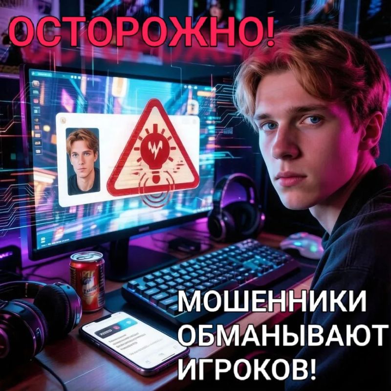 КИБЕРЛИКБЕЗ: МОШЕННИКИ ОБМАНЫВАЮТ ИГРОКОВ