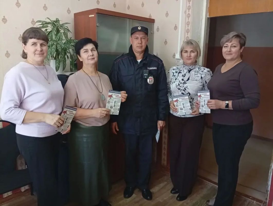 В районах Мордовии сотрудники полиции проводят профилактические мероприятия против мошенничества