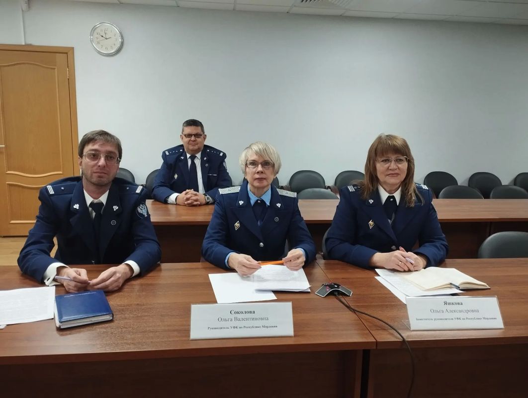 22 октября 2026 года руководитель УФК по Республике Мордовия О.В. Соколова, заместитель руководителя Управления О.А. Яшкова, начальник Организационно-аналитического отдела В.П. Радайкин и начальник Контрольно-ревизионного...